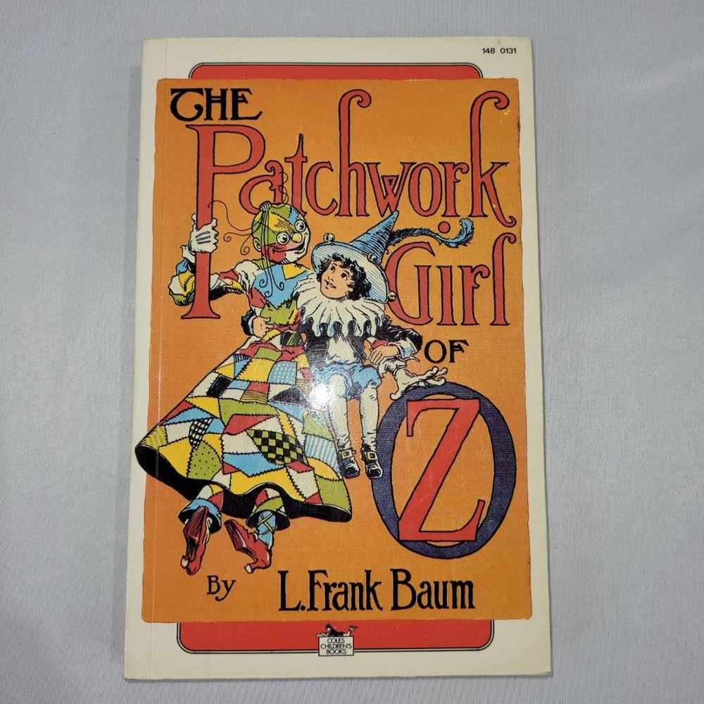 L Frank Baum The Patchwork Girl of Oz 1980 Softcover Book Oversize Paperback